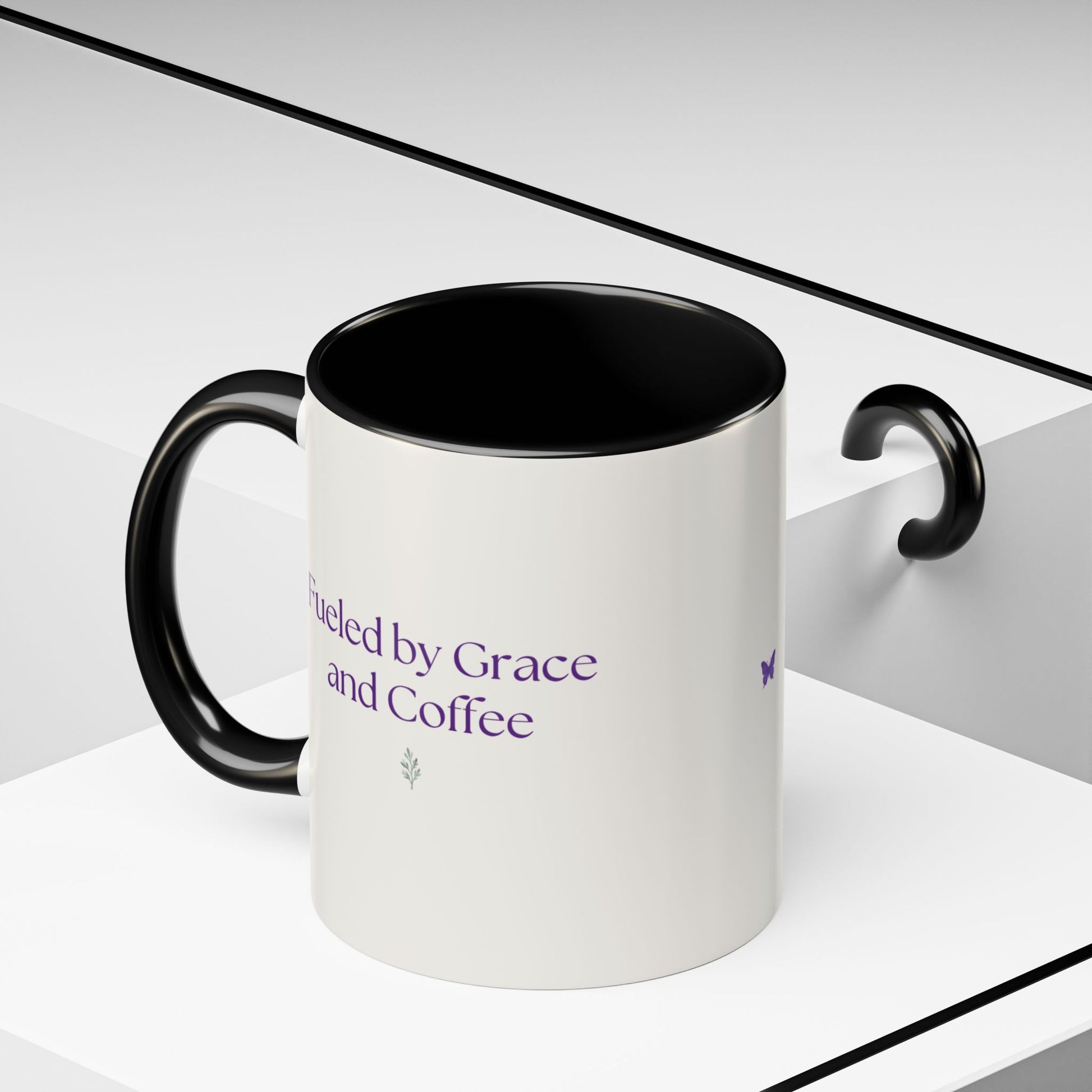 Fueled by Grace and Coffee Mug