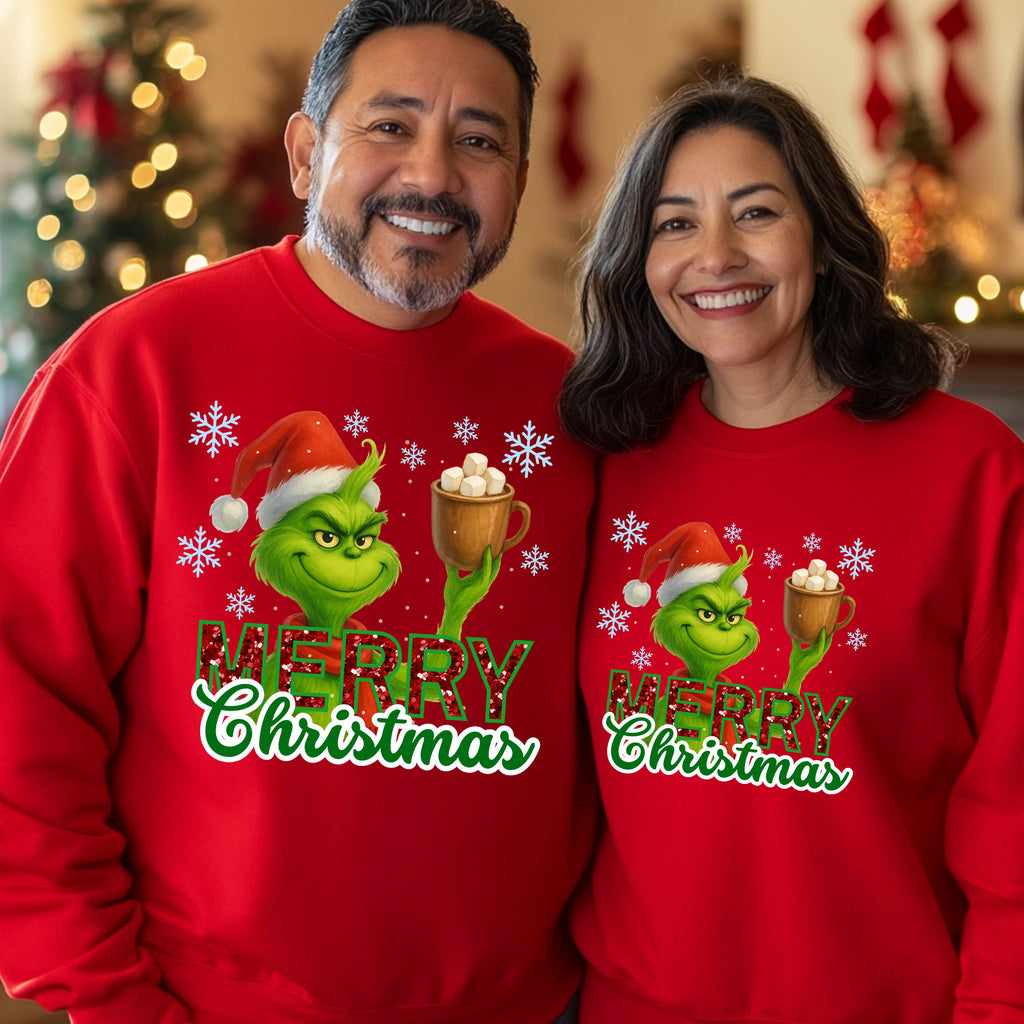 Merry Christmas Grinch Sweatshirt
